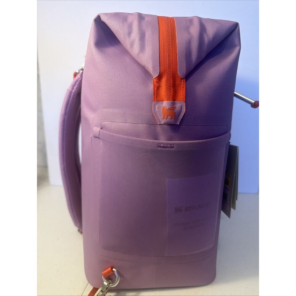 New Stanley All Day Madeleine Midi Cooler Backpack - 14 Liters - Lilac 217148 - Picture 8 of 10